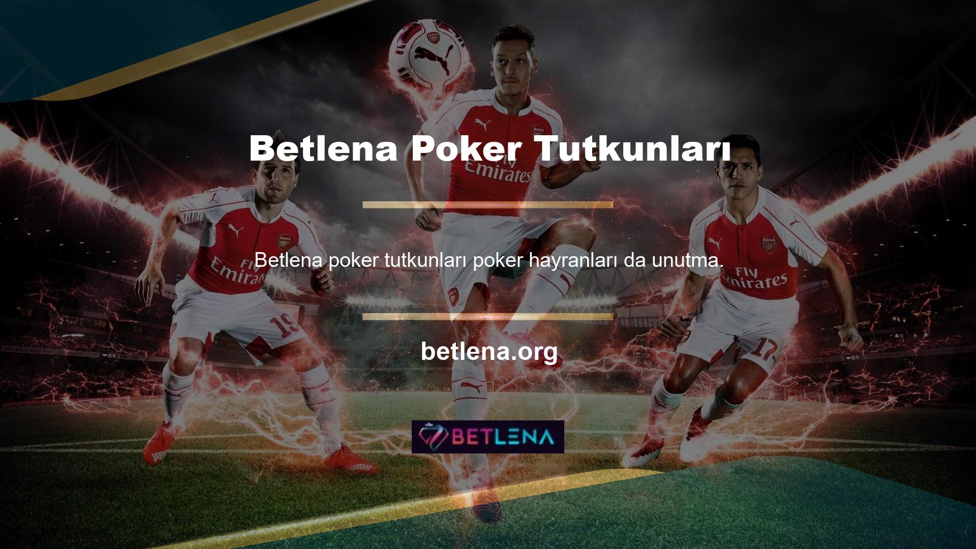 Mümkün olan en son seçeneklere sahip web sitelerinde poker oynayabilirsiniz