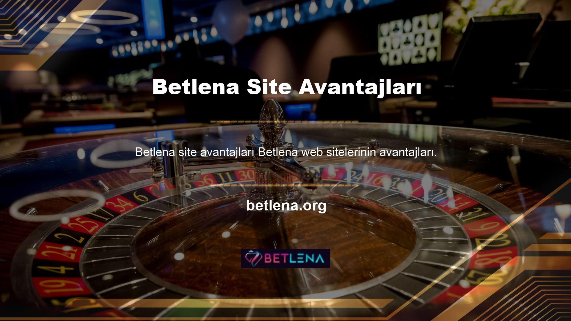 Betlena web sitelerinin avantajları birçok bahis sitesi alanına sahiptir