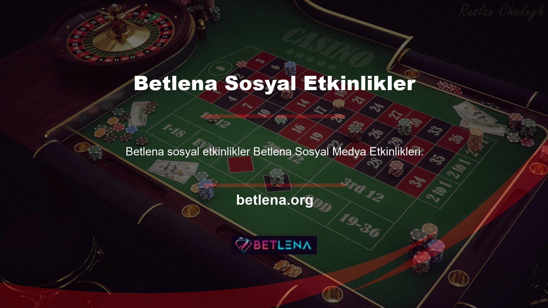 Bahis siteleri sosyal medya alanında birçok kampanyayı paylaşmaktadır